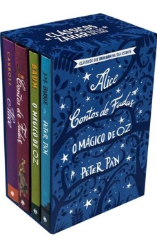 Box Clássicos que Brilham no Escuro: Alice, Contos de fadas, O Mágico de Oz e Peter Pan