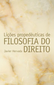 Lições propedêuticas de filosofia do direito