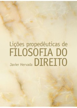 Lições propedêuticas de filosofia do direito