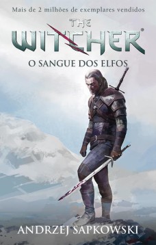 O sangue dos elfos - The Witcher - A saga do bruxo Geralt de Rívia (Capa game)