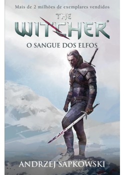 O sangue dos elfos - The Witcher - A saga do bruxo Geralt de Rívia (Capa game)